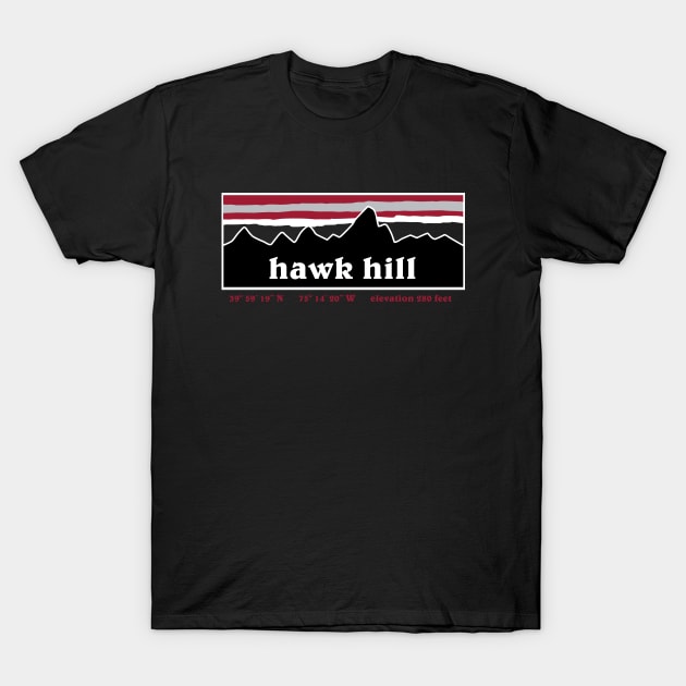 Hawk Hill, USA T-Shirt by TheFauxHawk1